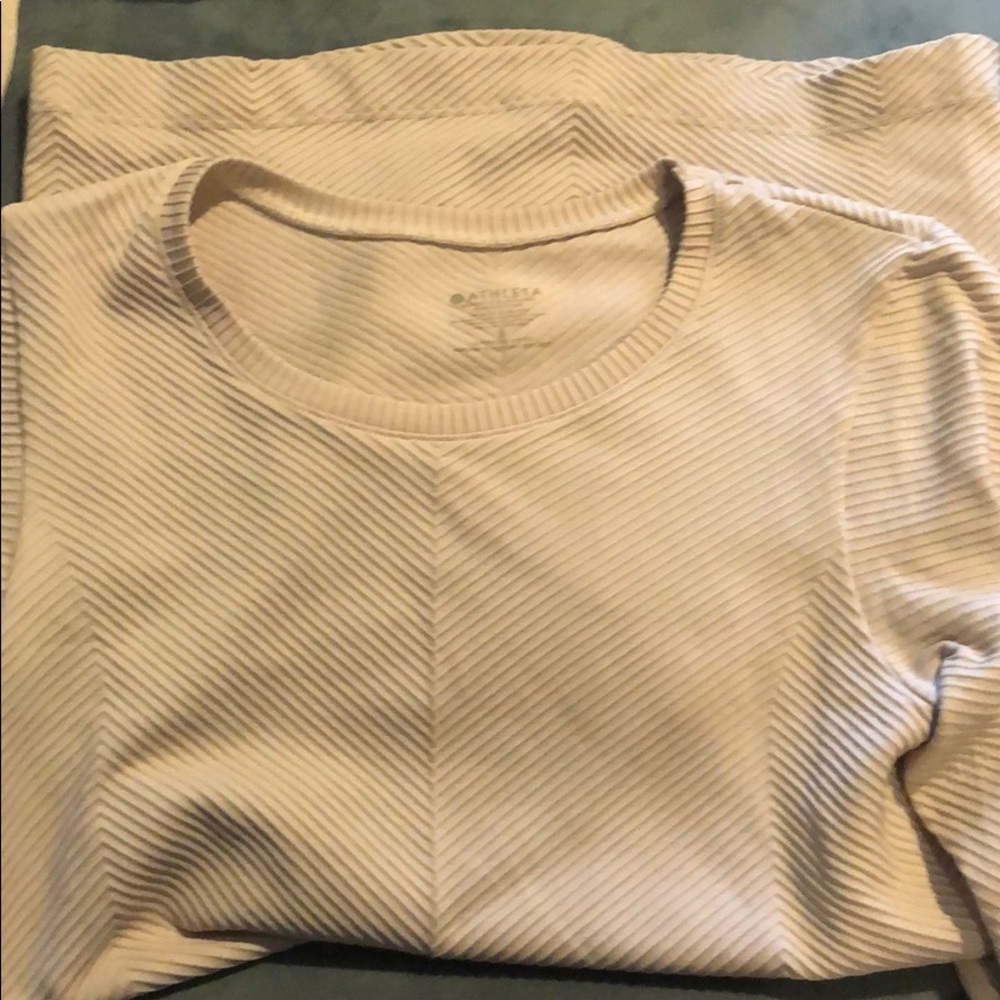 Athleta Long sleeve workout top